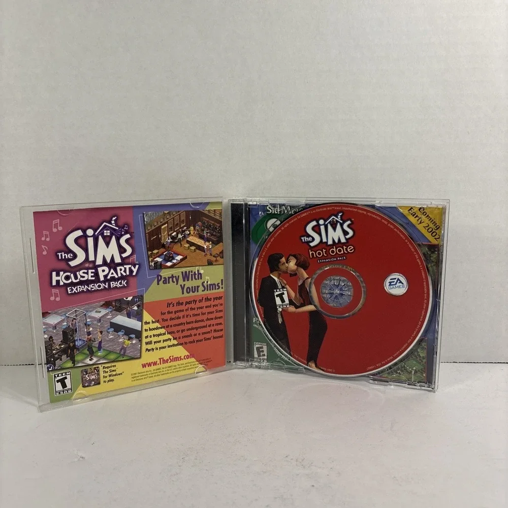 The Sims Hot Date Expansion Pack PC-CD 2001